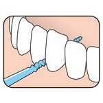 TePe TePe EasyPick M/L Blauw - 36 stuks