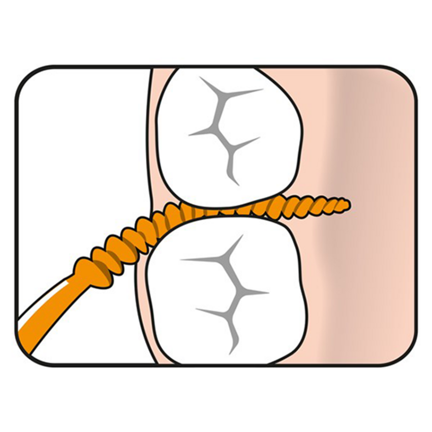 TePe TePe EasyPick XS/S Oranje - 3 x 36 stuks Voordeelverpakking