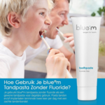 BlueM BlueM Tandpasta 75 ml - Zonder Fluoride