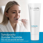 BlueM BlueM Tandpasta 75 ml - Zonder Fluoride