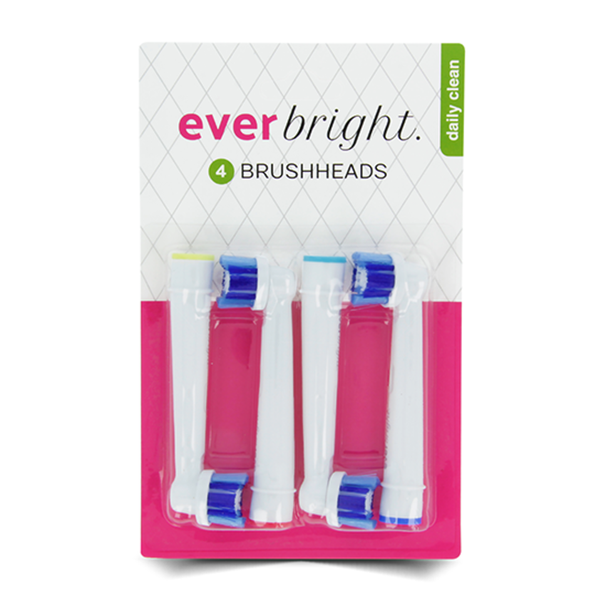 Everbright Everbright DailyClean opzetborstels - 4 stuks