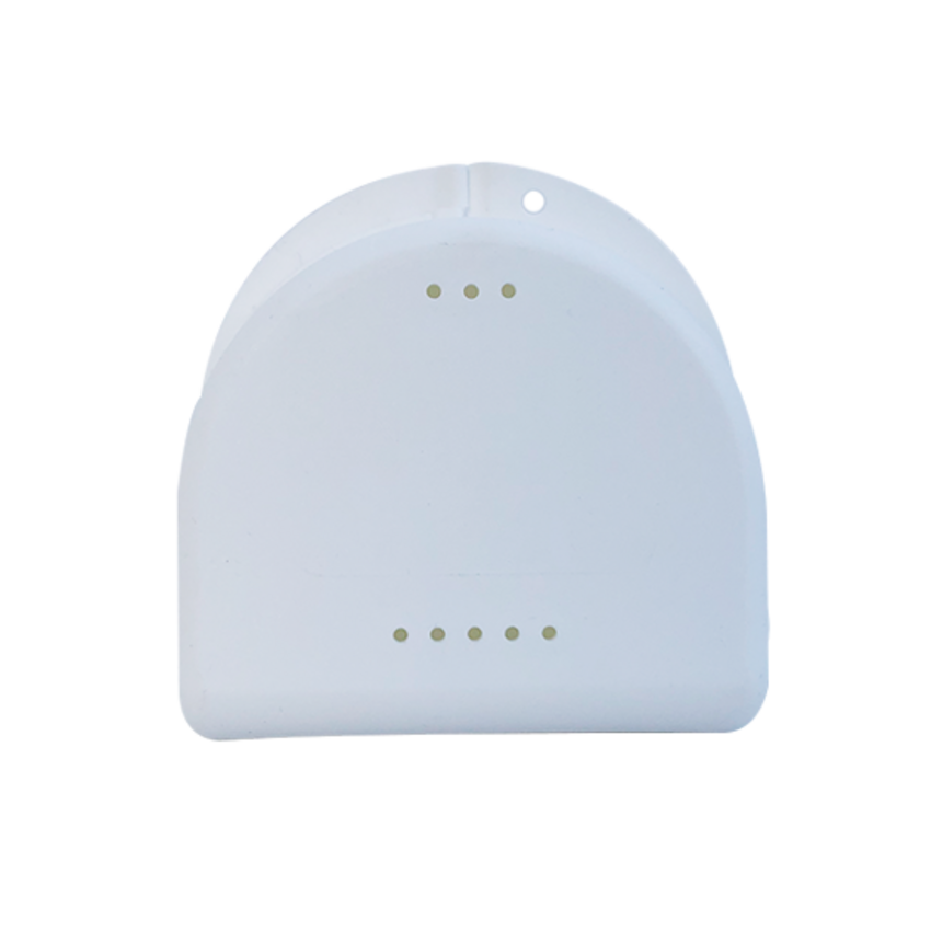 Gebitsbakje voor Protheses, Beugels, Bitjes - Wit - Medium