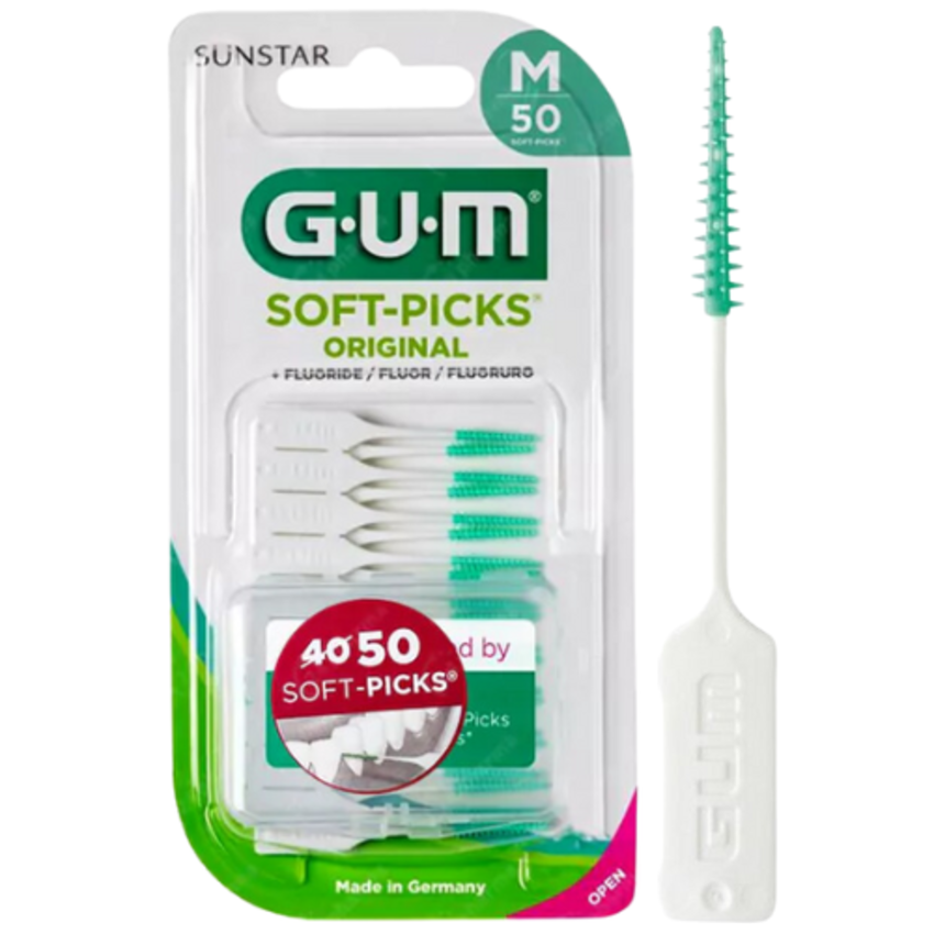 GUM GUM Soft-Picks Regular - 50 stuks