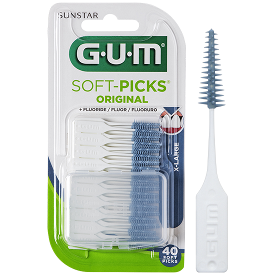 GUM GUM Soft-Picks X-Large - 40 stuks
