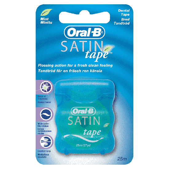 Oral-B Satin Tape 25m Oral-B Oral-B Satin Tape 25m