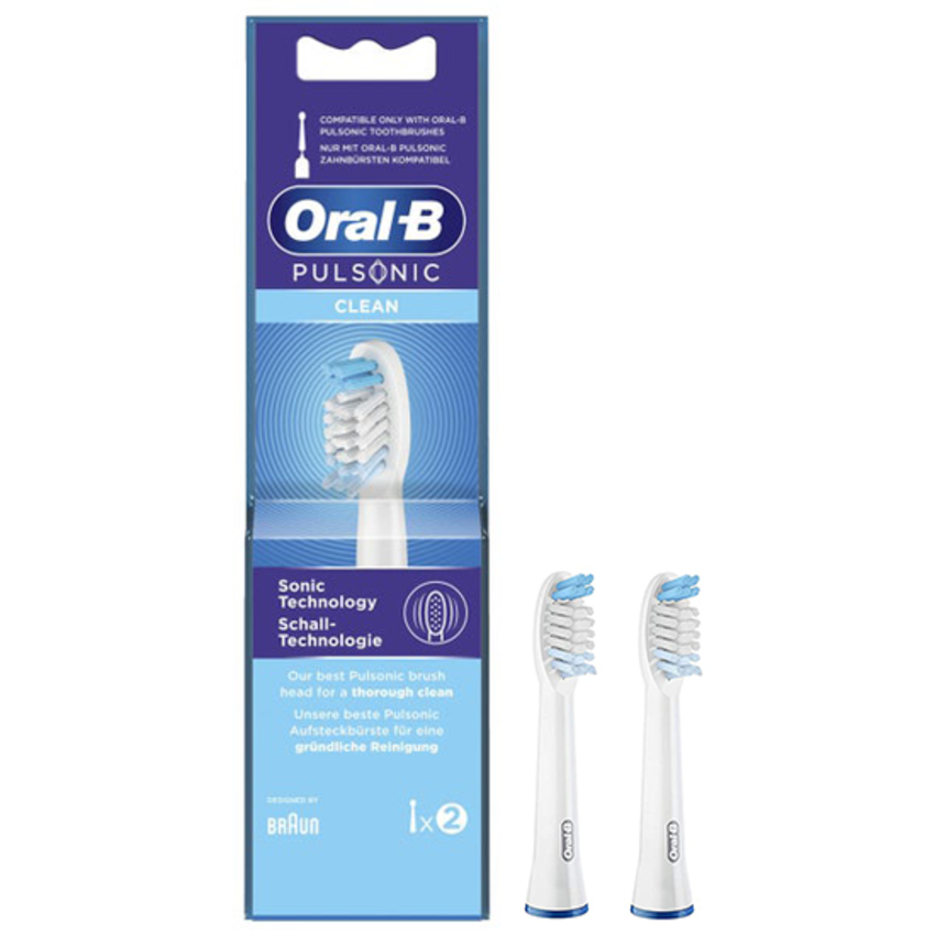 Oral-B Oral-B Pulsonic Clean SR32C-2 opzetborstels - 2 stuks