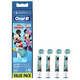 Oral-B Oral-B Kids Mickey opzetborstels - 4 stuks - Voordeelverpakking