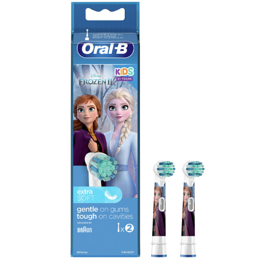 Oral-B Kids Frozen opzetborstels - 2 stuks Oral-B Oral-B Kids Frozen opzetborstels - 2 stuks