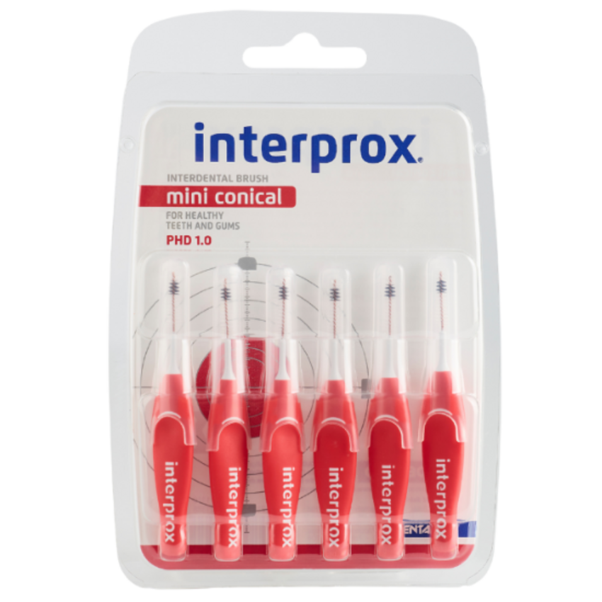 Interprox Interprox Ragers Mini Conical Rood PHD 1.2 mm - 6 stuks