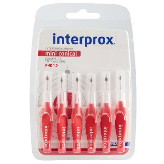 Interprox Interprox Ragers Mini Conical Rood PHD 1.2 mm - 6 stuks