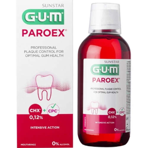 GUM Paroex Mondspoeling 0,12% Chloorhexidine 300 ml