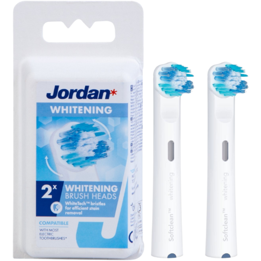 Jordan Whitening Opzetborstels - 2 stuks Jordan Jordan Whitening Opzetborstels - 2 stuks