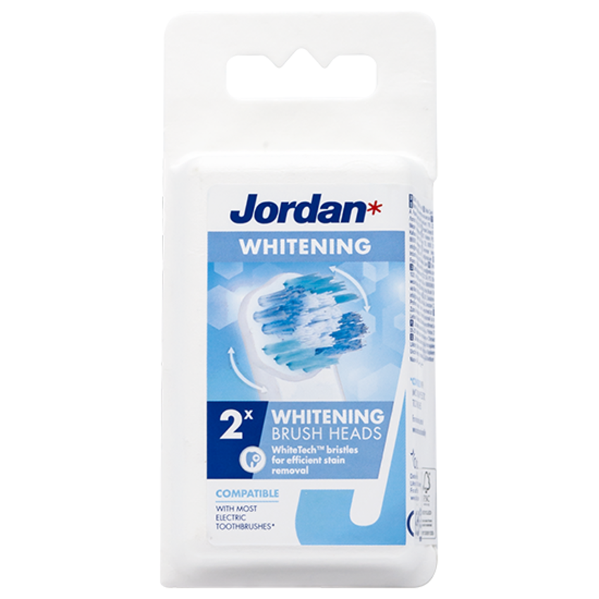 Jordan Whitening Opzetborstels - 2 stuks Jordan Jordan Whitening Opzetborstels - 2 stuks