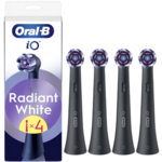 Oral-B Oral-B iO Radiant White opzetborstels - Black - 4 stuks