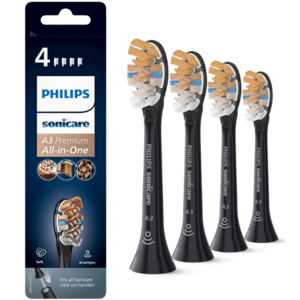 Philips Sonicare A3 Premium All-in-One HX9094/11 Zwart - 4 stuks