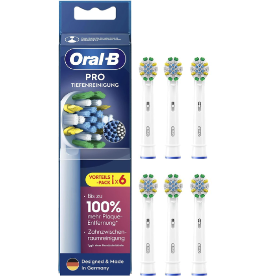 Oral-B PRO Floss Action opzetborstels - 6 stuks Oral-B Oral-B PRO Floss Action opzetborstels - 6 stuks