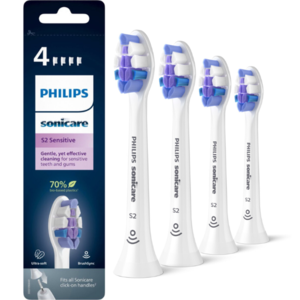 Philips Sonicare S2 Sensitive opzetborstels HX6054/10 - 4 stuks