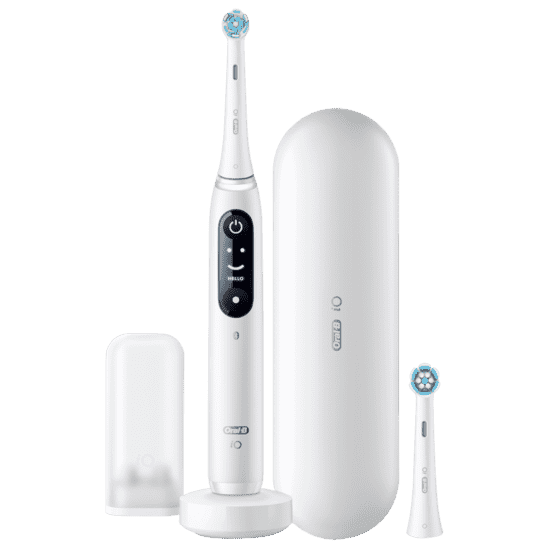 Oral-B Oral-B iO Series 8N White Elektrische Tandenborstel + 1 extra opzetborstel