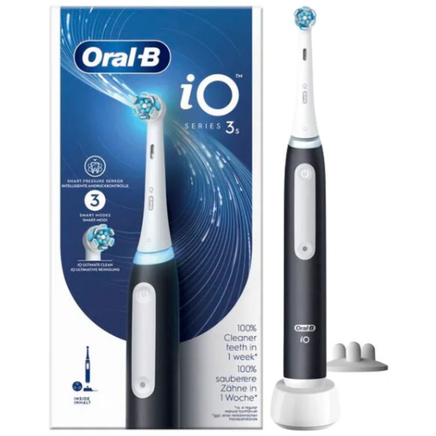 Oral-B Oral-B iO Series 3S Matt Black Elektrische Tandenborstel