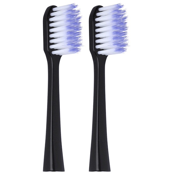 Tandenborstel.com GUM ActiVital Sonic Daily Zwart opzetborstels - 2 stuks aanbieding