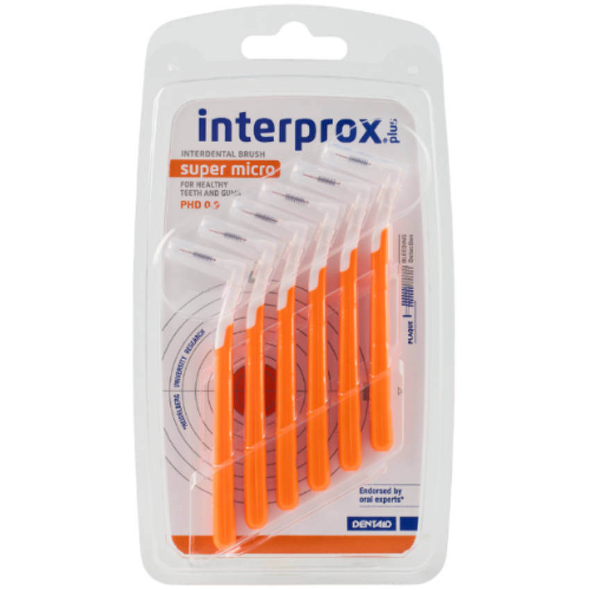 Interprox Interprox Plus Super Micro Oranje PHD 0.9 mm Ragers - 6 stuks