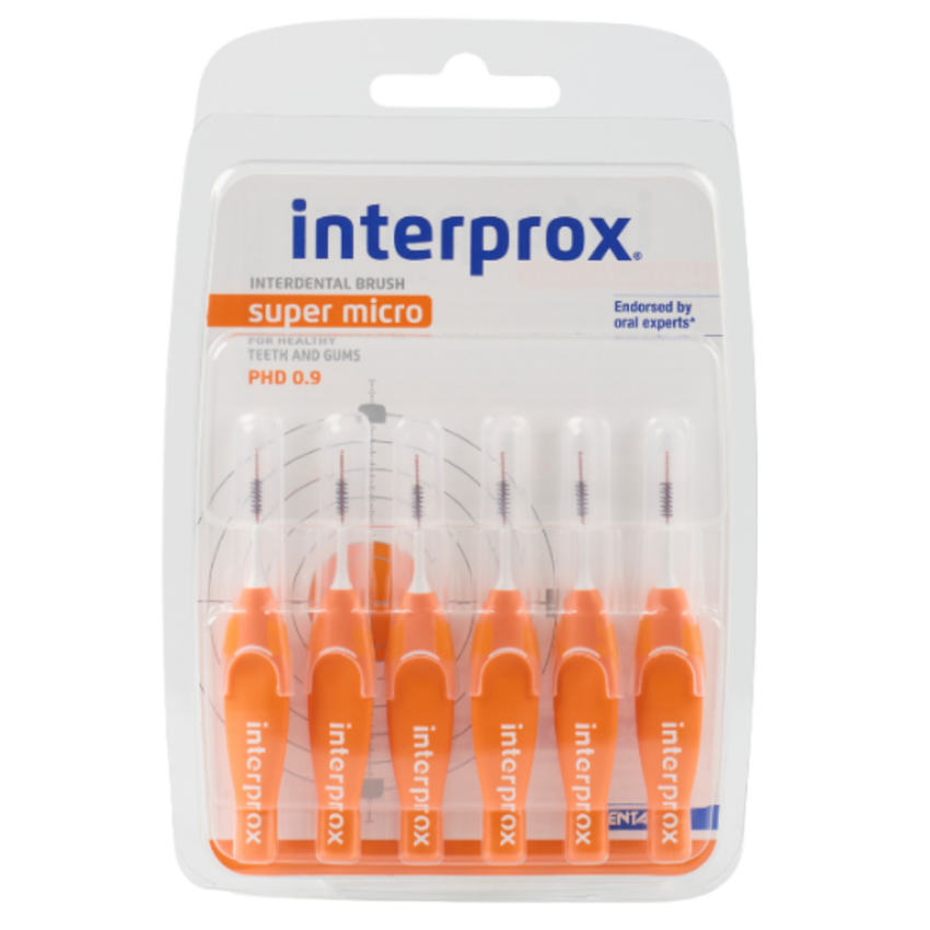 Interprox Interprox Ragers Super Micro Oranje PHD 0.9 mm - 6 stuks