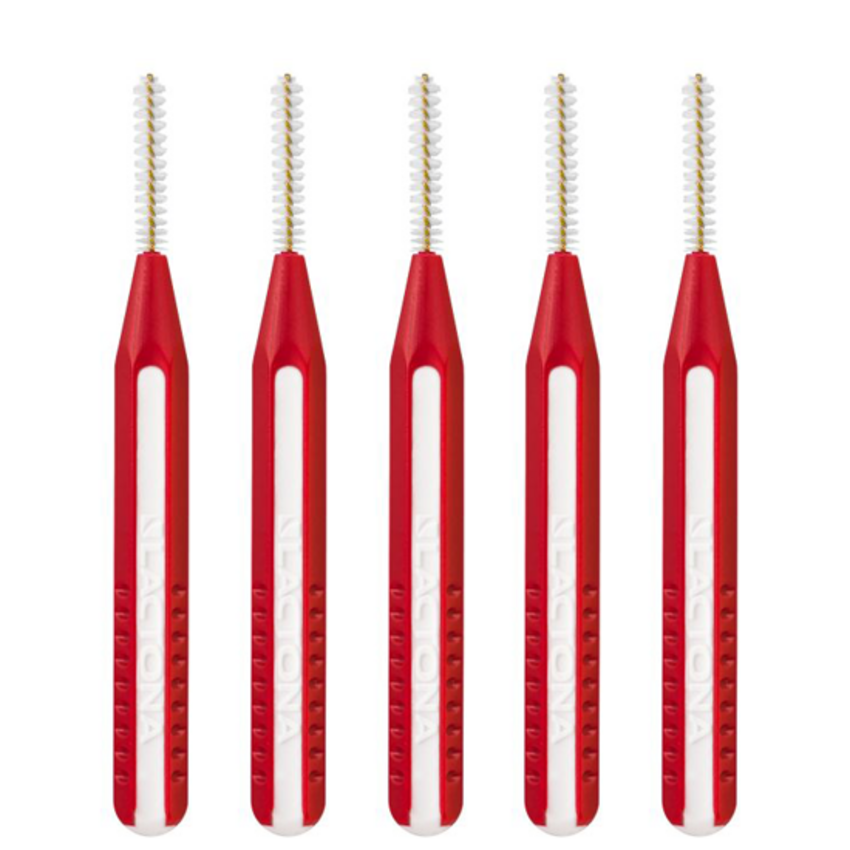 Lactona Lactona EasyGrip Interdentaal Ragers 3mm rood - 5 stuks