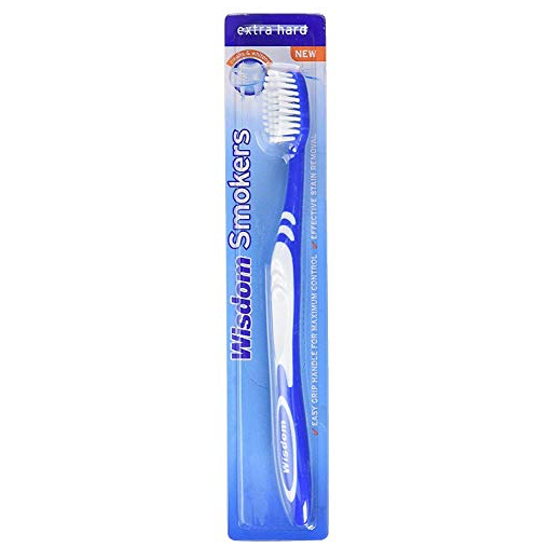 Wisdom Smokers Tandenborstel Extra Hard Wisdom Wisdom Smokers Tandenborstel Extra Hard