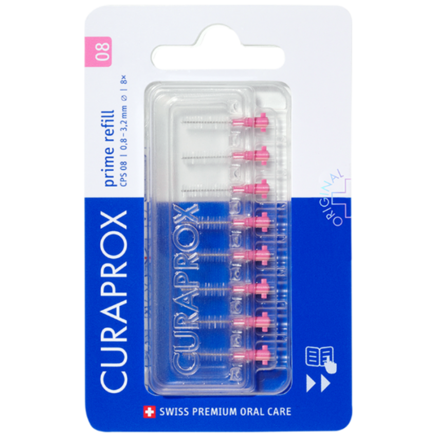 Curaprox Prime Refill 08 - Roze Curaprox Curaprox Prime Refill 08 - Roze