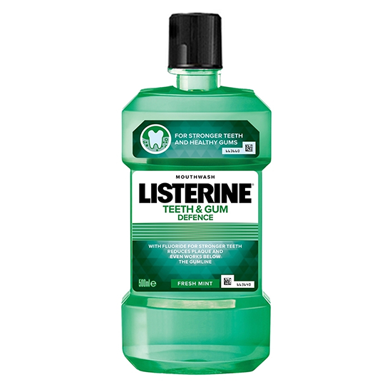 Listerine Teeth & Gum Defence Mondwater - 500 ml Listerine Listerine Teeth & Gum Defence Mondwater - 500 ml