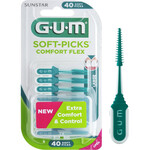 GUM GUM Soft-Picks Comfort Flex Large - 40 stuks