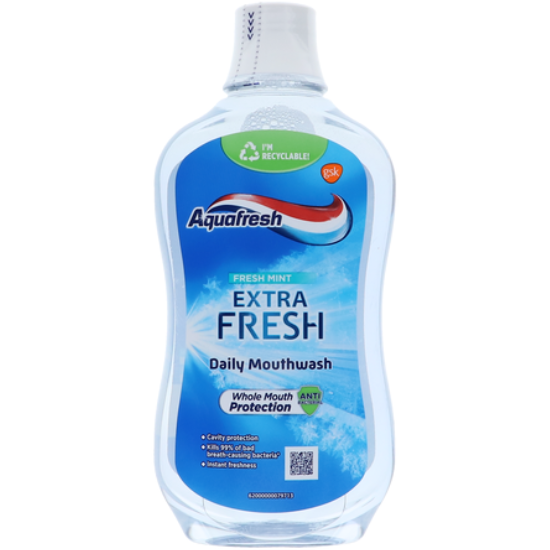 Aquafresh Aquafresh Extra Fresh Mint Mondwater - 500 ml