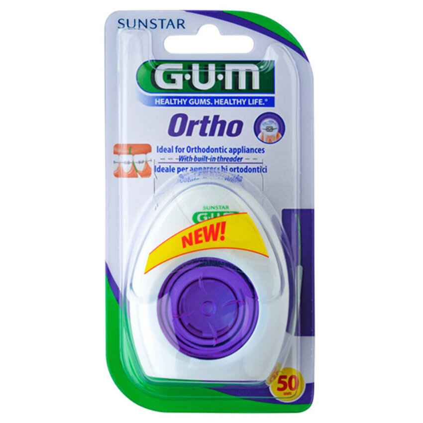 GUM GUM Ortho Floss - 50 stuks
