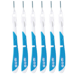 GUM Bi-Direction Interdentale Ragers 0.9 mm blauw - 6 stuks GUM GUM Bi-Direction Interdentale Ragers 0.9 mm blauw - 6 stuks