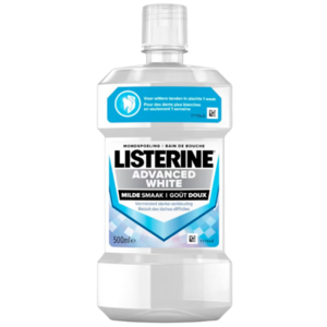Listerine Advanced White Milder Taste Mondwater - 500 ml