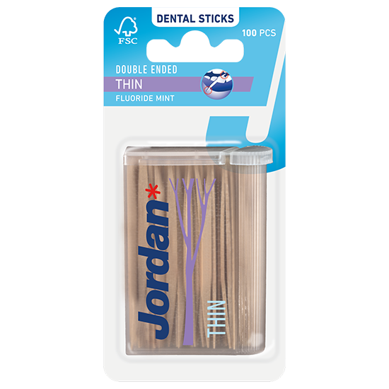 Tandenborstel.com Jordan Tandenstokers Thin - 100 stuks aanbieding
