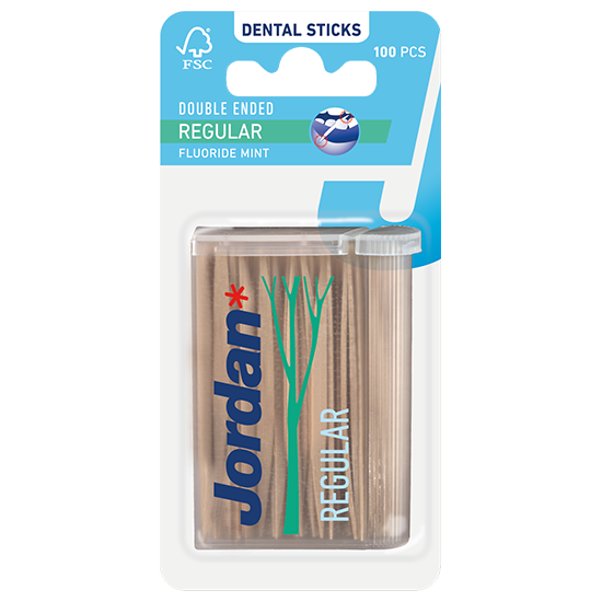 Tandenborstel.com Jordan Tandenstokers Regular - 100 stuks aanbieding