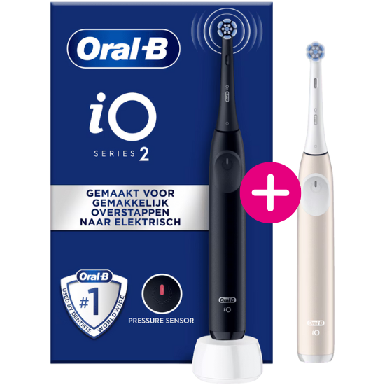 Oral-B Oral-B iO Series 2 Black + Extra Body Pink