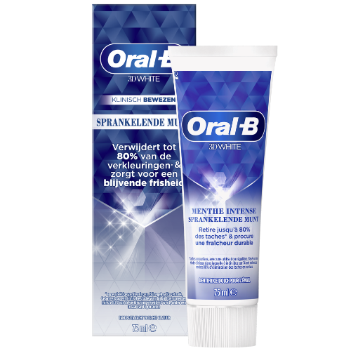 Oral-B Oral-B 3D White Sparkling Mint Tandpasta - 75 ml