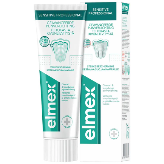 Elmex Sensitive Professional Tandpasta - 75 ml - Verbeterde formule