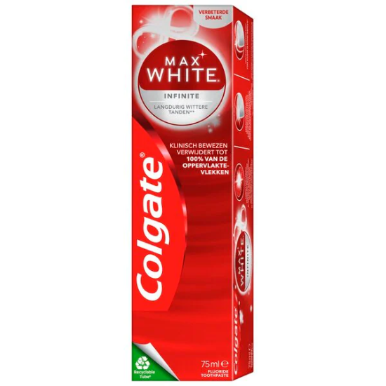 Tandenborstel.com Colgate Max White Infinite Tandpasta - 75 ml aanbieding