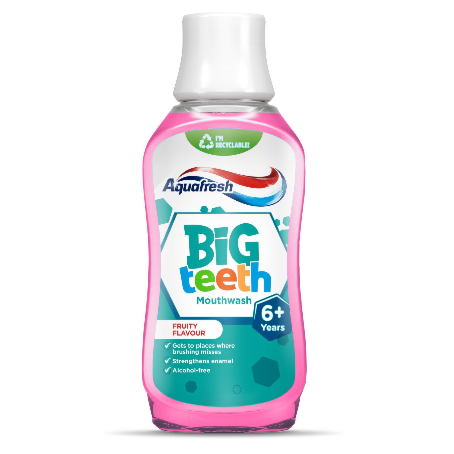 Aquafresh Aquafresh Big Teeth Fruity Mondwater 6+ jaar - 300 ml