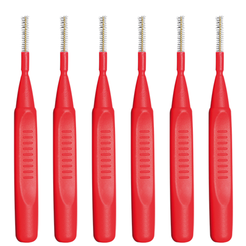 Everbright Everbright PRO Interdentaal Rager 0.5 mm rood - 6 stuks