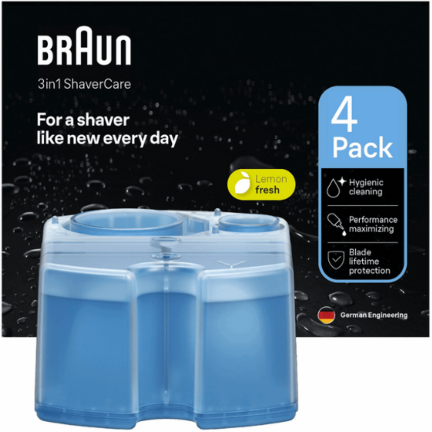 Braun Braun 3-in-1 ShaverCare Cartridges - 4 stuks