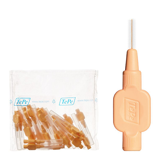 TePe Interdentale Ragers Extra Soft 0.45 mm oranje - 25 stuks