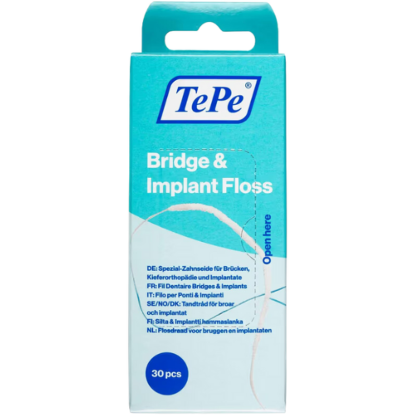 TePe TePe Bridge & Implant Floss 30 stuks