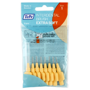 TePe Interdentale Ragers Extra Soft 0.45 mm oranje - 8 stuks