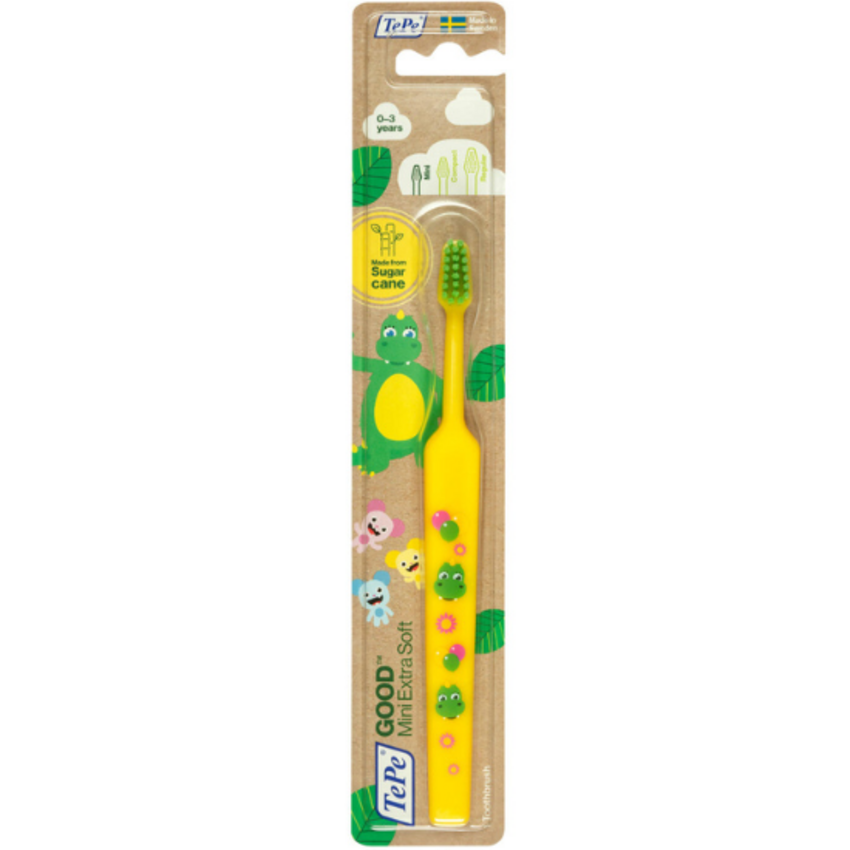 TePe GOOD Mini Extra Soft Kids Tandenborstel - 0-3 jaar TePe TePe GOOD Mini Extra Soft Kids Tandenborstel - 0-3 jaar