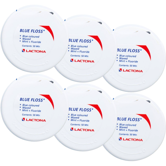 Lactona Lactona Blue Floss - 6 x 50m