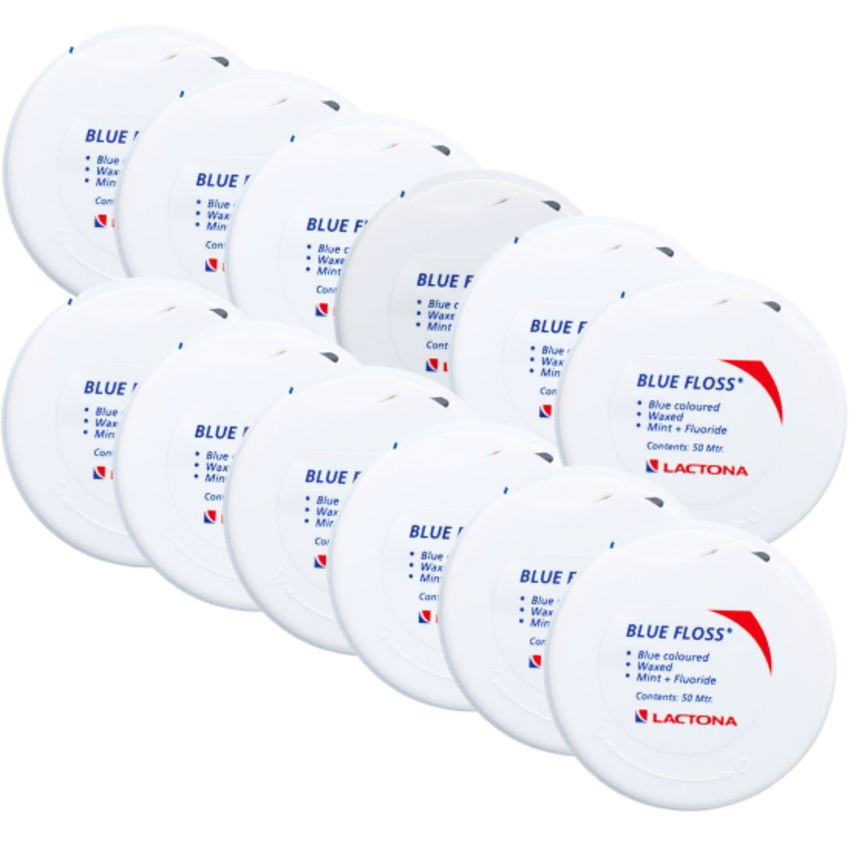 Lactona Lactona Blue Floss - 12 x 50m